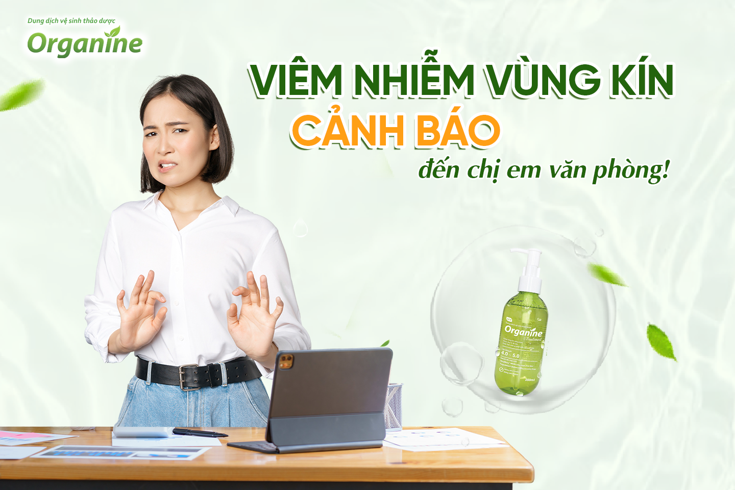 Viêm nhiễm vùng kín - Cảnh báo đến chị em văn phòng!
